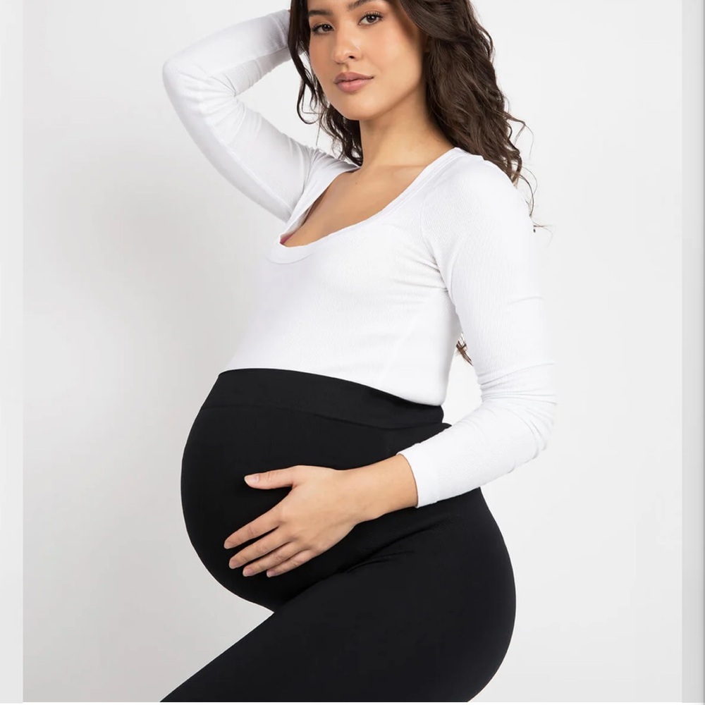 NWT Lasora Pregnancy Support Leggings - Picture 2 of 4